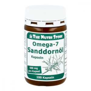 Omega 7 Sanddornöl 500 mg Bio Kapseln