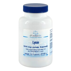 Lysin 500 mg Junek Kapseln