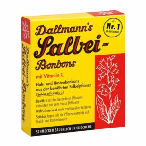 Dallmann’s Salbeibonbons mit Vitamin C .