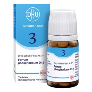 DHU Schüßler-Salz Nummer 3 Ferrum phosphoricum D12 80 Tabletten