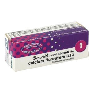 Schuckmineral Globuli 1 Calcium fluoratum D12