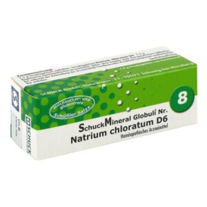 Schuckmineral Globuli 8 Natrium chloratum D6