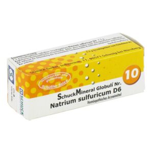 Schuckmineral Globuli 10 Natrium sulfuricum D6