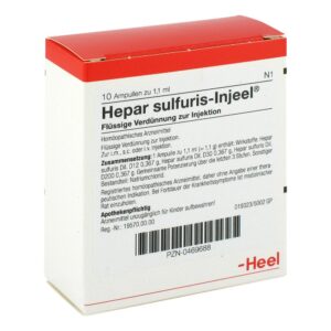 Hepar Sulfuris Injeel Ampullen