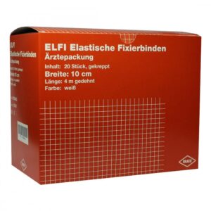 Dracoelfi elastisch Fixierbinde 10 cmx4 m gekreppt