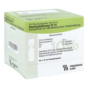 Kochsalzlösung 10% Infusionslösungskonzentrat