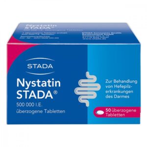 Nystatin STADA 500.000 internationale Einheiten überzogene Table