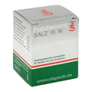 Fundament Salz Iii N Tabletten