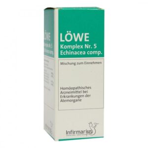 Löwe Komplex Nummer 5 Echinacea compositus Tropfen