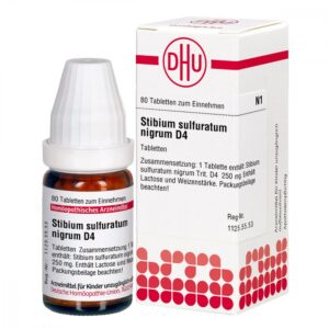 Stibium Sulf. nigrum D4 Tabletten