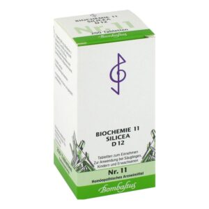 Biochemie 11 Silicea D12 Tabletten Bombastus