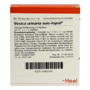 Vesica urinaria suis-Injeel Ampullen