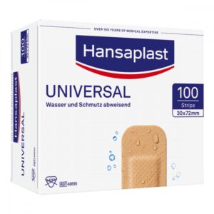 Hansaplast Universal Strips waterres.30x72mm