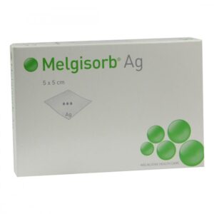 Melgisorb Ag Verband 5×5 cm