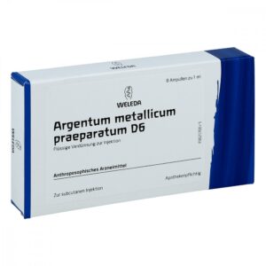 Argentum Metallicum Praep. D6 Ampullen