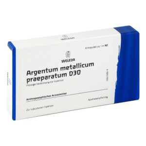 Argentum Metallicum Praep. D30 Ampullen