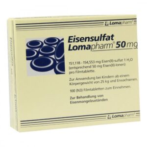 Eisensulfat Lomapharm 50mg