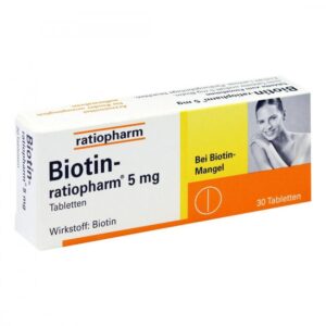 Biotin Ratiopharm 5 mg Tabletten
