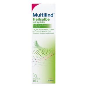 Multilind Wund- und Heilsalbe mit Nystatin und Zinkoxid