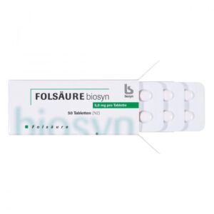 Folsäure 5 mg Tabletten