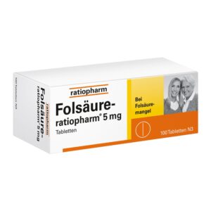 Folsäure Ratiopharm 5 mg Tabletten