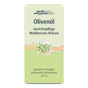 Olivenöl Gesichtspflege Creme mediterrane Bräune