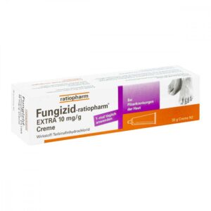 Fungizid-ratiopharm Extra bei Pilzerkrankungen Creme