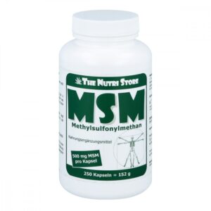 Msm 500 mg Methylsulfonylmethan Kapseln