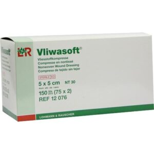 Vliwasoft Vlieskompressen 5×5 cm steril 4l.