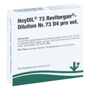 Neydil Nummer 7 3 Revitorgan Dilution d 4 pro veterinär Ampullen