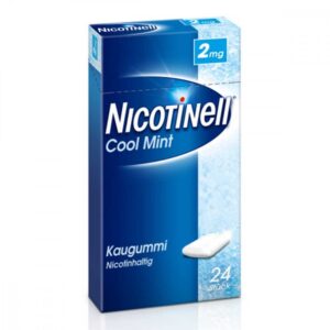 Nicotinell Kaugummi 2 mg Cool Mint (Minz-Geschmack)