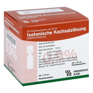 Kochsalzlösung 0,9% Pl. Fresenius iniecto -/inf.-lsg.