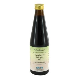 Cranberry Saft pur bio Vitalhaus