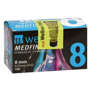 Wellion Medfine plus Pen-nadeln 8 mm