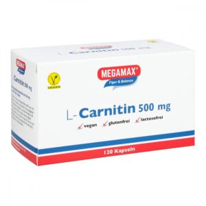 L-carnitin 500 mg Megamax Kapseln