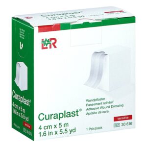 Curaplast Wundschnellverband sensitiv 4 cmx5 m