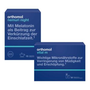 Orthomol Nemuri Night + Orthomol Vital M Trinkfläschchen