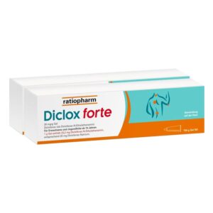 Diclox forte – Schmerzgel mit 2 % Diclofenac von ratiopharm