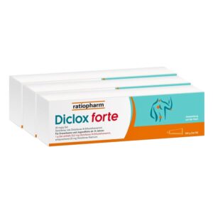 Diclox forte – Schmerzgel mit 2 % Diclofenac von ratiopharm