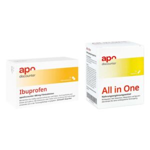 Schnupfen Sparset – Ibuprofen + All in one Kapseln