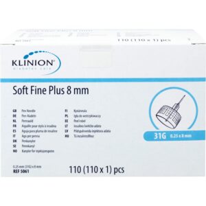 Klinion Soft fine plus Kanülen 8mm 31g 0,25mm