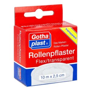 Gothaplast Rollenpflaster Flex trp.2,5 cmx10 m