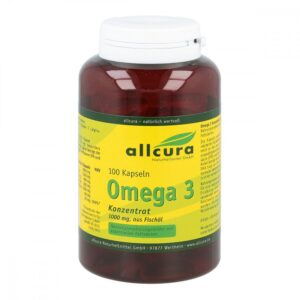 Omega 3 Konzentrat aus Fischöl 1000 mg Kapseln