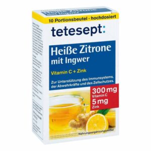 Tetesept Heisse Zitrone mit Ingwer zuckerfr.Pulver