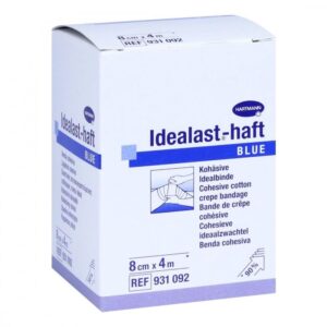 Idealast-haft color Binde 8 cmx4 m blau