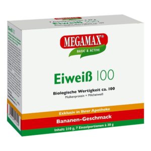 Eiweiss 100 Banane Megamax Pulver