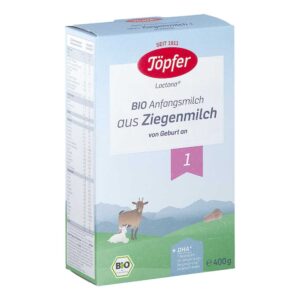 Töpfer Bio Anfangsnahrung auf Ziegenmilchbasis 1