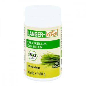 Chlorella Bio 100% 400 mg Presslinge