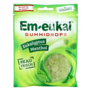 Em Eukal Gummidrops Eukalyptus-menthol zuckerhalt.