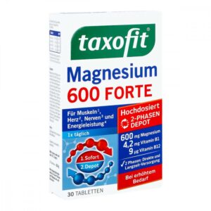 Taxofit Magnesium 600 Forte Depot Tabletten